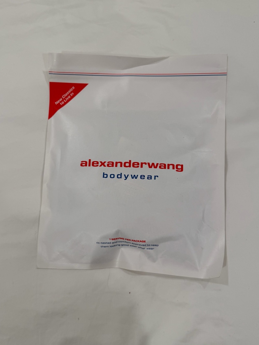 Alexander Wang Bodywear Short Sleeve crewneck tee in light blue